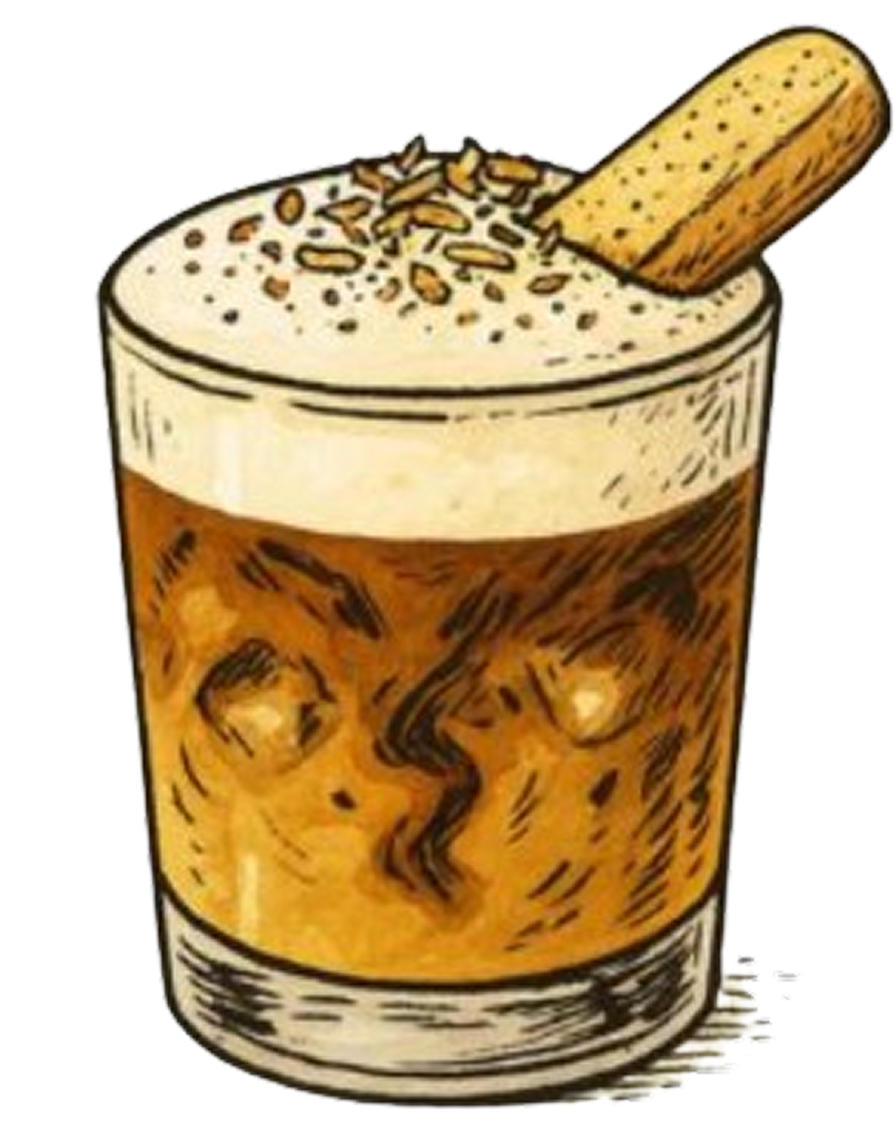 Tiramisu Iced Latte